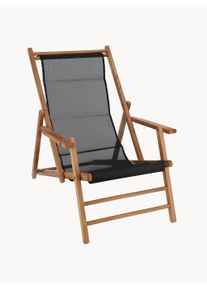 Jan Kurtz Funda para tumbona Maxx Negro An 43 cm
