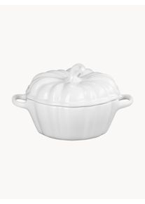Le Creuset Cacerola Pumpkin Blanco Cerámica Ø 13 x Al 10 cm, 350 ml
