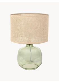 Yliades Lámpara de mesa Celeste Verde, Beige Ø 26, Al 36 cm