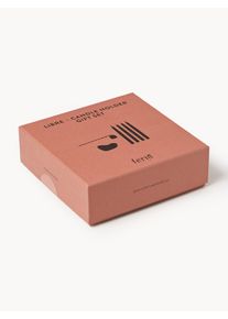 ferm LIVING Komplet upominkowy świec Libre, 6 elem. Ceramika, Metal Komplet z różnymi rozmiarami