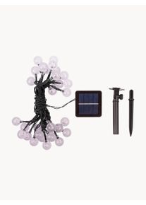 Näve Näve Guirnalda de luces solares con mando a distancia Becul Negro, Transparente An 7 x Al 2 cm
