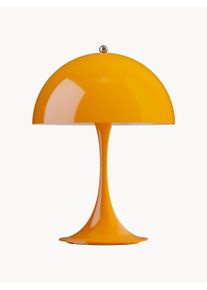 Louis Poulsen Lámpara de mesa LED regulable Panthella 250, diseño Verner Panton Naranja Plástico Ø 25 x Al 35 cm