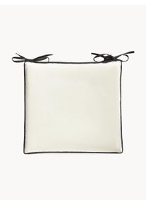 Calma House Cojín de asiento para interior/exterior Cloud Blanco An 40 x L 40 cm