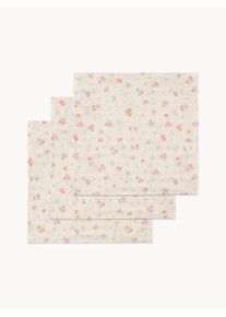 Konges Slojd Muselinas de algodón ecológico Nonoka, 3 uds. Rosa Algodón An 65 x L 65 cm