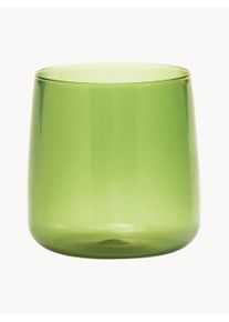 Zafferano Vaso artesanal No Bilia Verde Capacidad: 440 ml