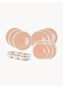 BJÖRN Vajilla Essentials Oxygen (18 pzas.) Rosa, Beige Ø 27 cm
