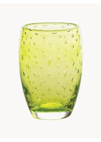 Zafferano Vaso artesanal Bolicante Verde Capacidad: 350 ml