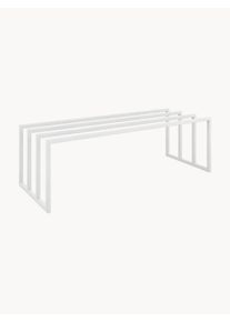 Metallbude Zapatero de metal Bovi Blanco Metal An 80 x Al 25 cm
