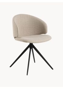 AC Design Silla giratoria Ella Beige An 54 x Al 78 cm