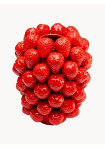 KARE Design Wazon Strawberries Rot, 30 cm S 25 x W 25 cm