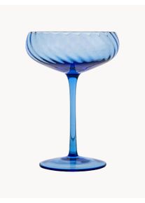 byon Taça de champanhe Opacity, conjunto de 2 Azul Ø 11 x Alt 16 cm