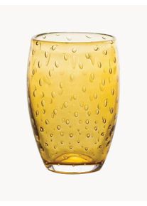 Zafferano Vaso artesanal Bolicante Marrón Capacidad: 350 ml