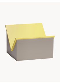 Hübsch Hübsch Revistero Tick Amarillo, Beige Ø 45 x Al 33 cm