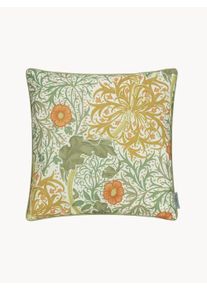 RIVA HOME Funda de cojín reversible para exterior Seaweed Gris, Amarillo An 50 x L 50 cm