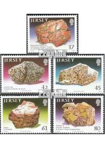 GB - Jersey 1467-1471 (kompl.Ausg.) gestempelt 2010 Gesteine