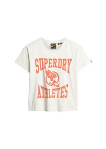 Superdry T-shirt Femme blanc taille 40