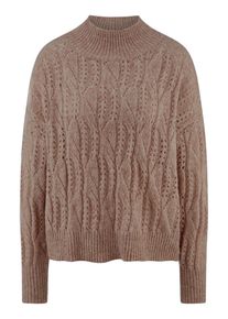 Peter Hahn - Pullover, braun, Gr. 46, Wolle