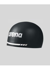arena Swim Cap - Unisex - Black - Size: M - 3D Soft Cap
