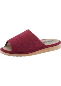 Damen Pantoffel bordeaux Gr&ouml;&szlig;e 41