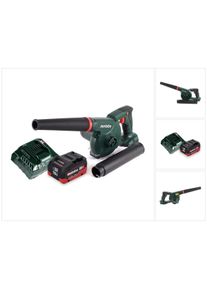 Metabo, Laubsauger + Laubbläser, AG 18 Akku Gebläse 18 V + 1x Akku 10,0 Ah + Ladegerät (Akkubetrieb, Laubbläser)