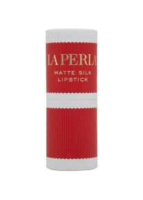 LA PERLA, Lippenstift + Lipgloss, Matte Silk Auburn Red Lipstick - #111 - 3.5g