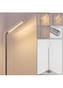 hofstein Deje Stehleuchte LED Nickel-Matt, 1-flammig