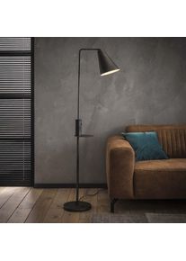 hofstein Terwispel Staande lamp Antraciet, 1-licht