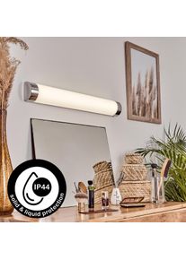 hofstein lampe miroir Morges LED Chrome, Blanc, 1 lumi&egrave;re