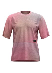 Ortovox Women's 185 Merino Patch Print TS Merino shirt Women (S, pink)