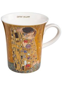Goebel , Becher »Der Kuss«, goldfarben , bunt