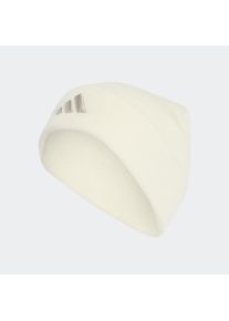 adidas Performance , Baseball Cap »NEW LOG BEA CUF«, Beanie , Cream White / Wonder Aluminium , Eine Beanie für jeden Tag im typischen adidas Style.