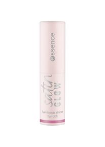 Essence , Lippenstift »satin GLOW luminous shine lipstick«, (Set, 3 tlg.), 3-tlg., Satin-Finish, langanhaltend, pflegend, hohe Deckkraft , Let ́s...