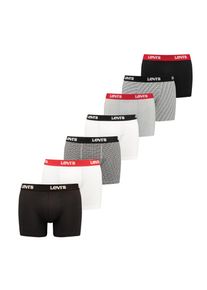 Levi's Levi's , Boxershorts, (7er Pack), Logobund, uni, meliert, gemustert, ohne Eingriff , black/white , L , L , Herren-Boxer von Levi's