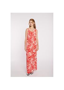 Haily's HaILY&rsquo;S, Damen, Maxikleid &raquo;LG V DR Do44ris&laquo; Sommerkleid, 7635 scarlet red flower, N-Gr, M (38) -N-Gr, 7635 scarlet red flower, Langes Tr&auml;gerkleid von 
