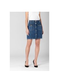JOOP! Joop Jeans , Jeansrock »Rosa«, mit Schmuckknöpfen , Navy , XS , XS , Rock mit trendigen, aufgesetzten Taschen von JOOP JEANS