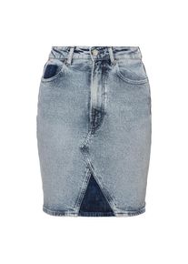 BOSS Orange , Jeansrock »DENIM SKIRT 2.0 Premium Damenmode« mit BOSS-Badge , Turquoise/Aqua447 , 25 , 25 , Jeansrock von BOSS Orange Womenswear