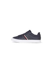 Tommy Hilfiger , Plateausneaker »ICON COURT SNEAKERS STRIPES«, Schnürschuh, Freizeitschuh, Halbschuh mit Tommy-Streifen , dunkelblau , 39 , 39 ,...