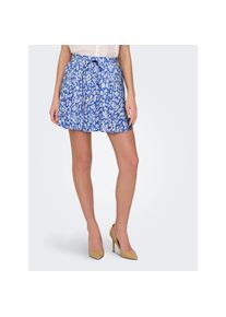 Only , Minirock »ONLNALA LIFE SKORT WVN NOOS« , Marina AOP:WHITE FLOWER , L (40) , L (40) , Minirock von Only
