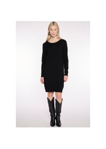 Haily's HaILY&rsquo;S, Damen, Strickkleid &raquo;SH V DR Ro44xana&laquo;, black, N-Gr, XS -N-Gr, black, Pflegeleichtes Material, erleichtert die Handhabung und Pflege