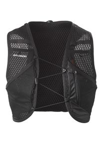 Salomon, Damen, Trinkrucksack &raquo;ACTIVE SKIN 8 NO FLASKS&laquo;, BLACK/METAL, BLACK/METAL, Trinkrucksack von Salomon