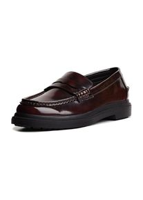 Bershka Slipper Herren rot Größe 40 Unifarben