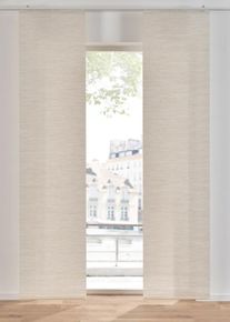 bonprix Firana panelowa w optyce bambusowej (1 szt.), beżowy, Wys./szer. 145/57 cm