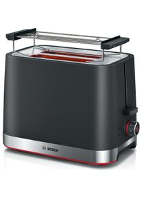 Bosch Hausgeräte TAT4M223 sw, Toaster, Schwarz