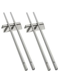 WMF Essst&auml;bchen , Edelstahlfarben , Metall , 6-teilig , 9.5x2.3x25.1 cm , Besteck, Gabeln