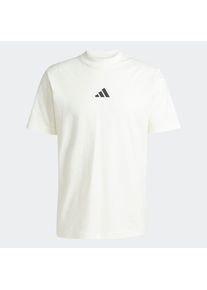 adidas Sportswear Funktionsshirt Herren weiß Größe M Logoprint