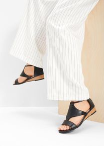 bonprix Femei Sandale ortopedice, negru, 40