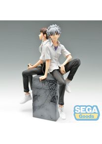 Rebuild of Evangelion - Figura Shinji & Kaworu New Theatrical Edition Versión Kaworu