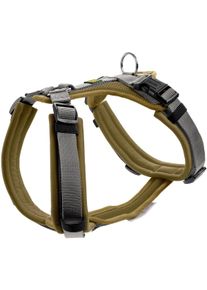 Hunter Maldon Up Hundegeschirr, oliv/grau, XS