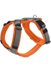 Hunter Maldon Up Hundegeschirr, orange/grau, M