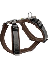 Hunter Maldon Up Hundegeschirr, braun/grau, XS